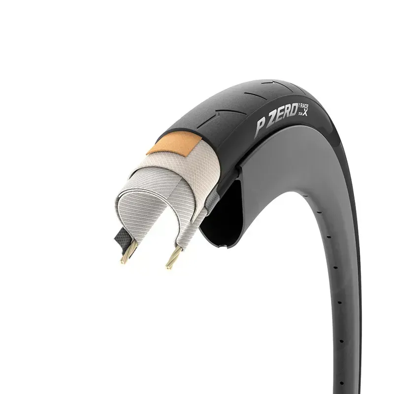 Pirelli P Zero Race X 700x26c Folding TLR Tire in Black