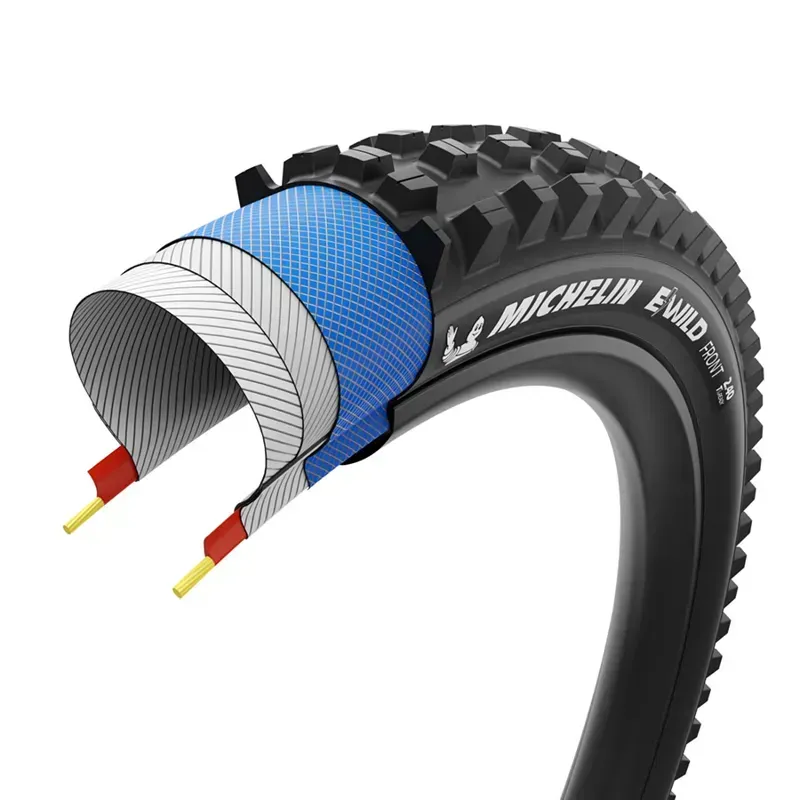 Michelin E-WILD Performance Line 29x2.60 Front Tire in Black-5