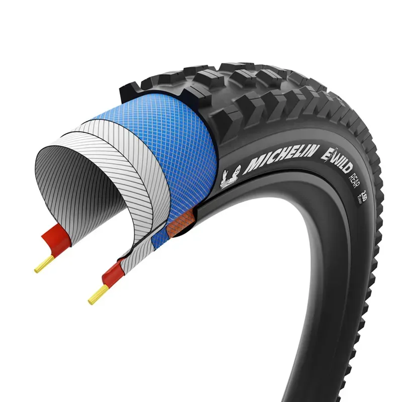 Michelin E-WILD Performance Line 29x2.60 Rear Tire in Black-5