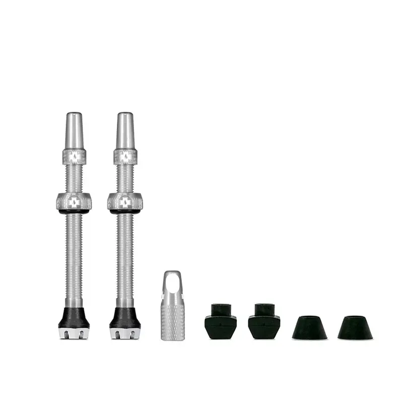 Muc-Off V2 60mm Tubeless Valve in Silver