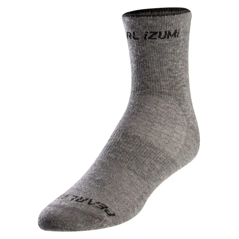 Pearl Izumi Merino Socks in Smoked Core