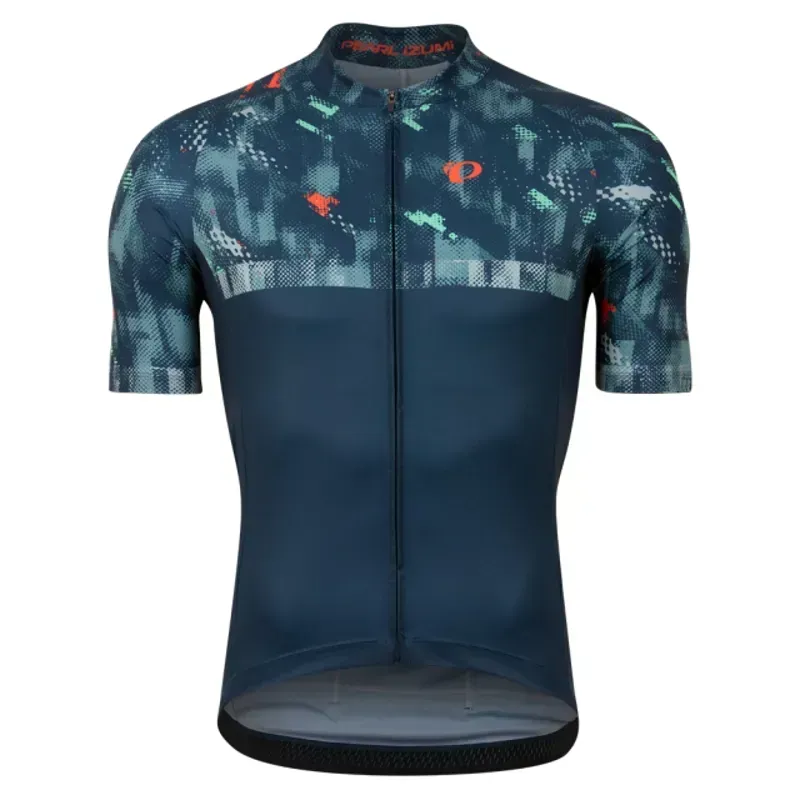 Pearl Izumi Attack Jersey in Navy Disrupt