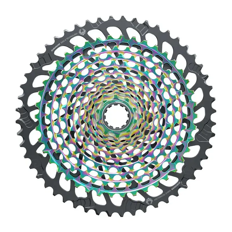 SRAM XG-1299 XX1 Eagle 12-speed 10-52-tooth Chainring in Rainbow