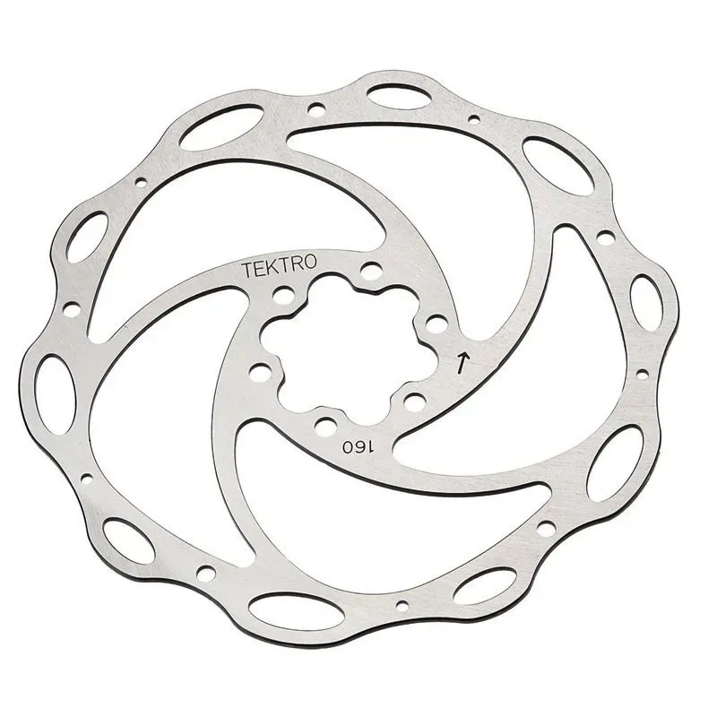 Tektro TR-22 160mm Disk Brake Rotor in Silver