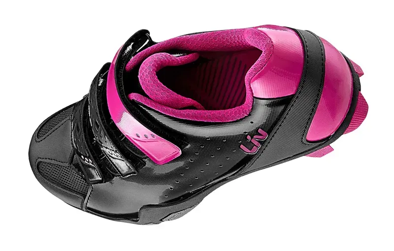 Liv Fera MTB Shoes in Black/Fuchsia