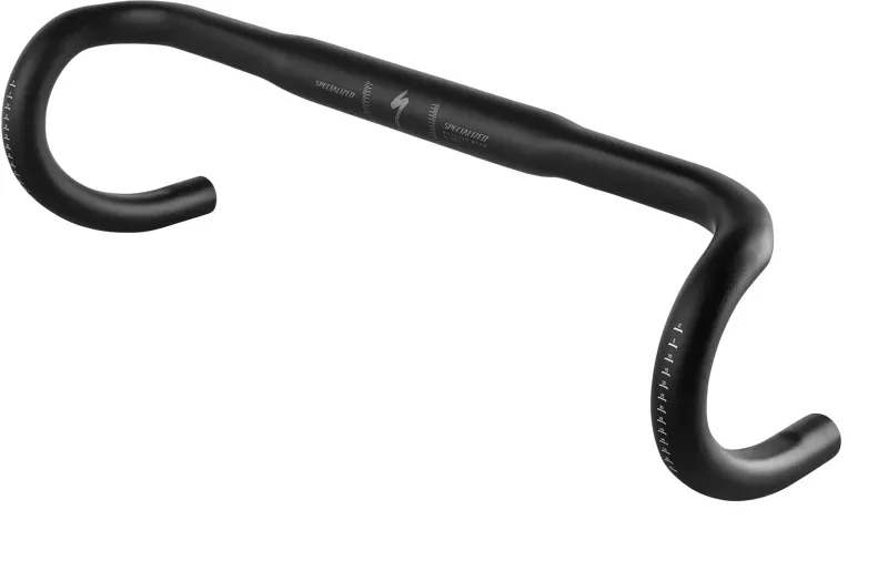 Specialized Expert Alloy Shallow Bend Road Bike Handlebars in Black