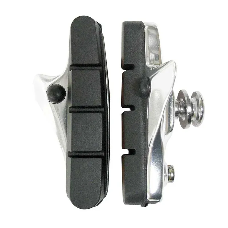 Evo Shimano Compatible Replacement Road Brake Pads in Black/Silver