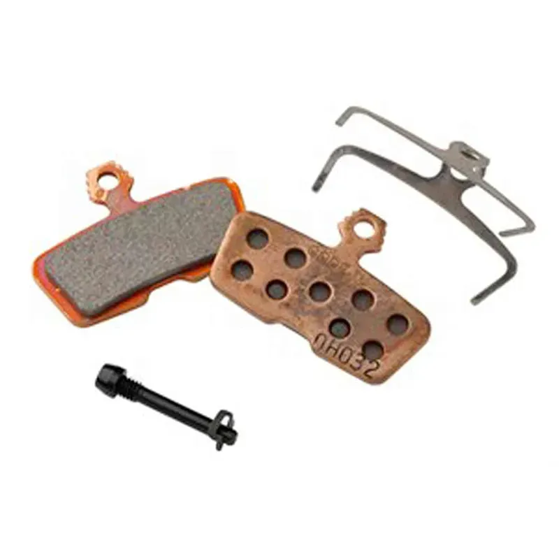 SRAM Code 2011+ Large Metallic Disk Brake Pad Set in Orange