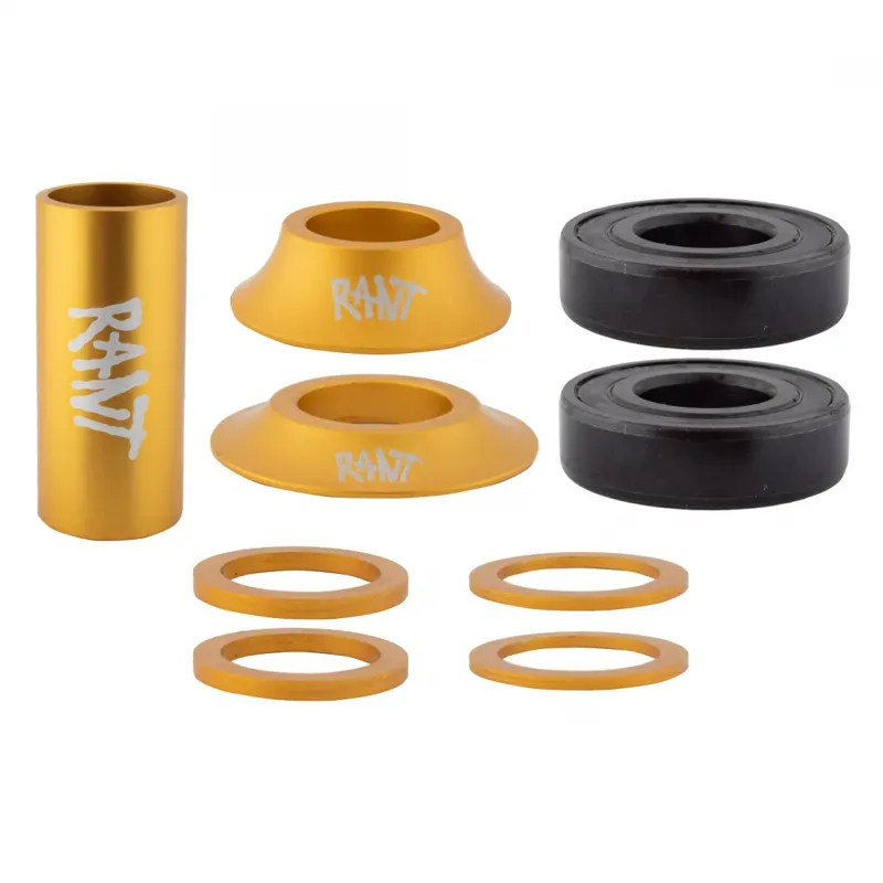 Rant Bang Ur Mid 19mm Sealed Bottom Bracket Set in Gold