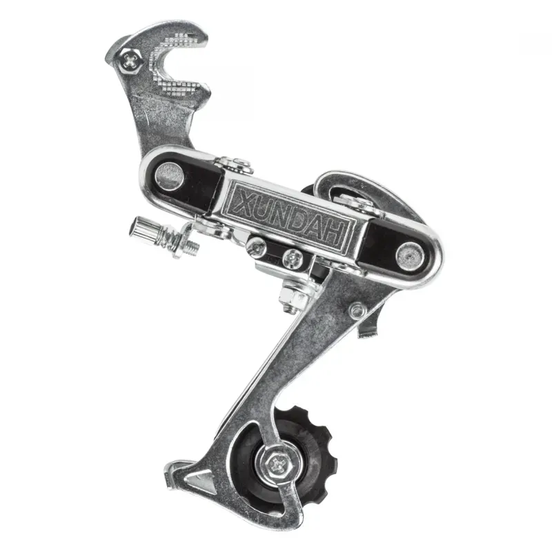 Sunlite Long Cage Rear Derailleur w/Bracket in Silver