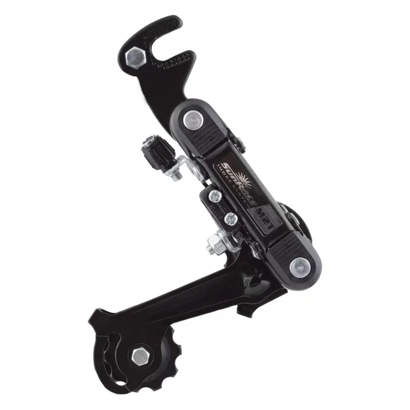 Sunrace RDM2T 6/7-speed Rear Derailleur w/ Bracket in Black