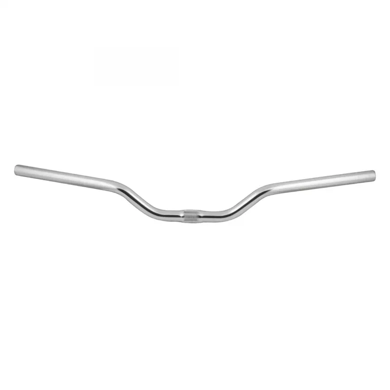 Sunlite 3-inch Rise 25.4mm Alloy Mountain Bike Handlebar in Silver