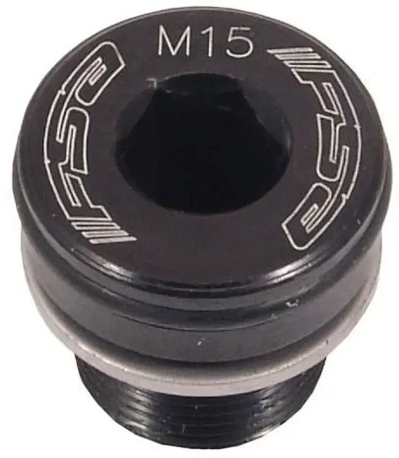 FSA ML-094 15mm ISIS Alloy Spindle Bolt in Black