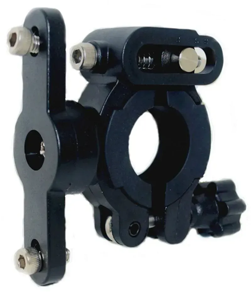 Bikase 1023 Quick Release Adjustable Cage Bracket in Black