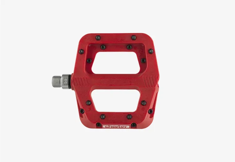 Race Face Chester Composite 9/16 Pedals Large In Red-1