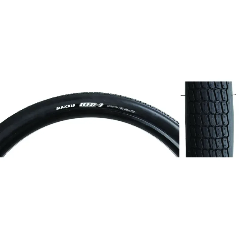 Maxxis DTR-1 60DC 650bx47 Wired Tire in Black