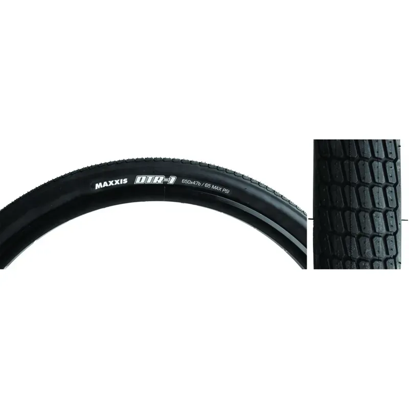 Maxxis DTR-1 60DC 650bx47 Folding Tire in Black
