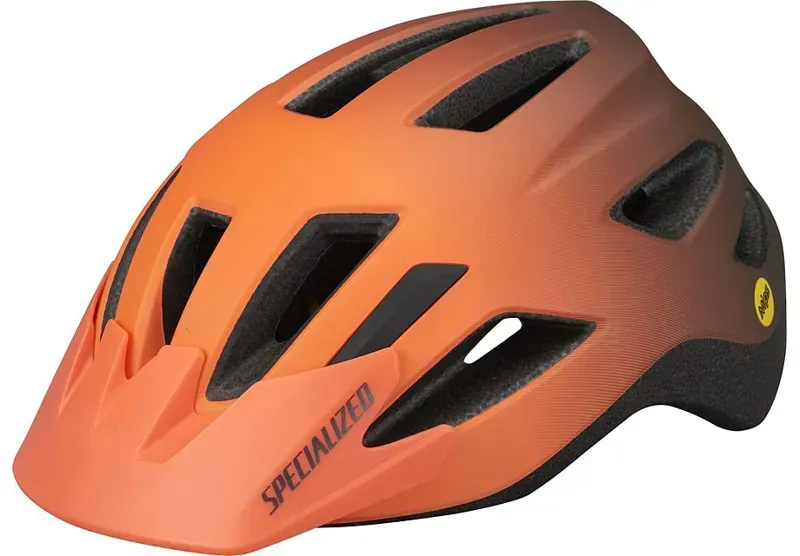 Specialized Shuffle LED Standard Buckle CPSC Child Helmet in Blaze/Smoke Fade