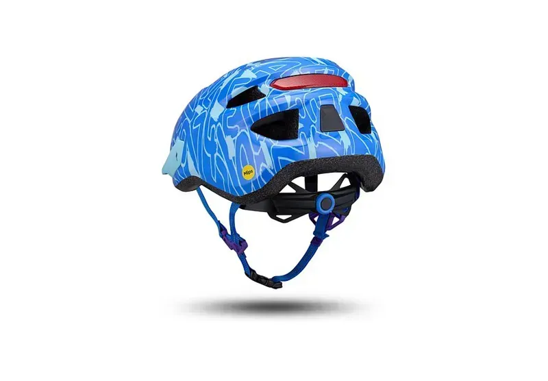 Specialized Shuffle 2 LED Kids' Helmet in Sky Blue Graphic-3