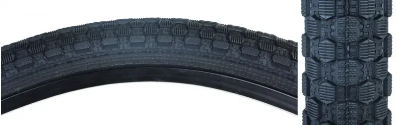 Sunlite CST1382N Chaotic 20x1.95-inch Wired BMX Tire in Black