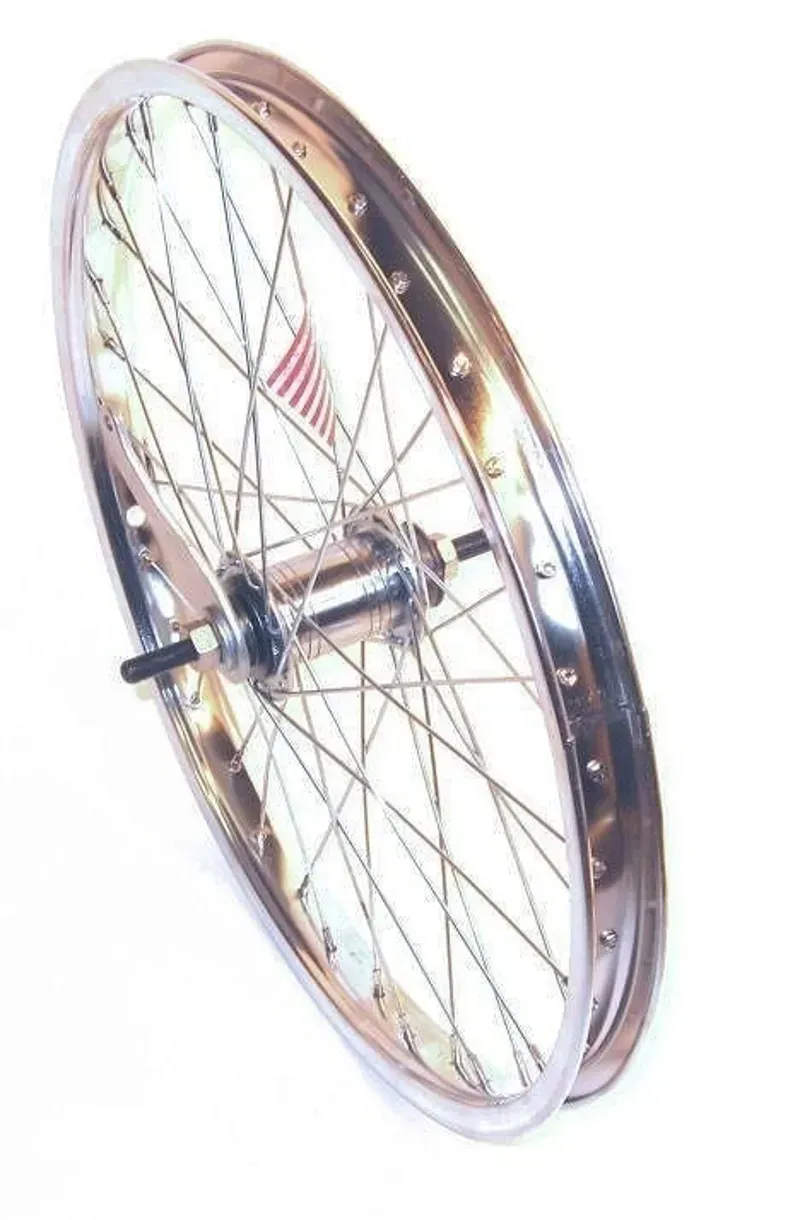 Sta-Tru 20x1.75-inch Steel Rear Wheel w/ Coaster Brake in Chrome