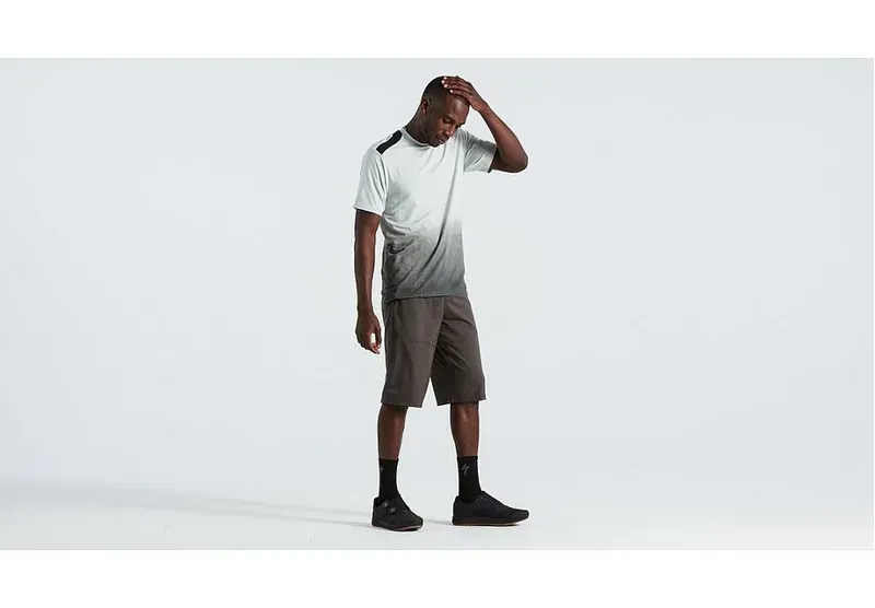 Specialized Trail Short Sleeve Jersey in Dove Gray Spray