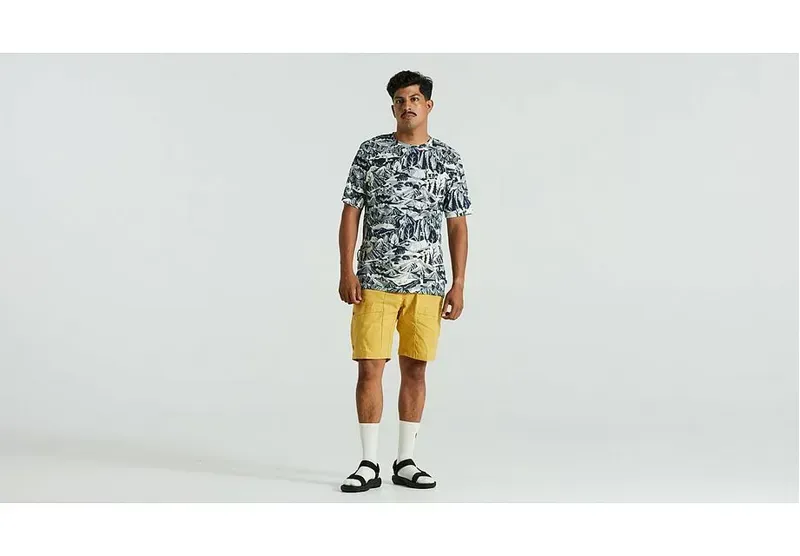 Specialized/Fjallraven Rider's Hybrid Shorts in Ochre