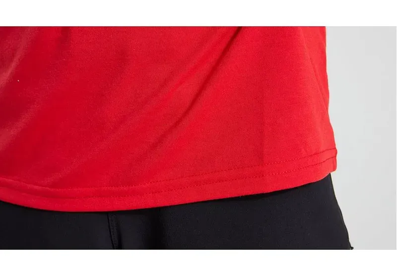 Specialized S-Logo Tee SS Men's T-Shirt in Flored Red-4