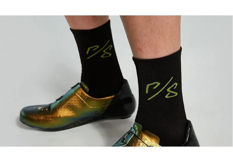 Specialized Soft Air Tall Sock in Sagan Decon Green/Black-1