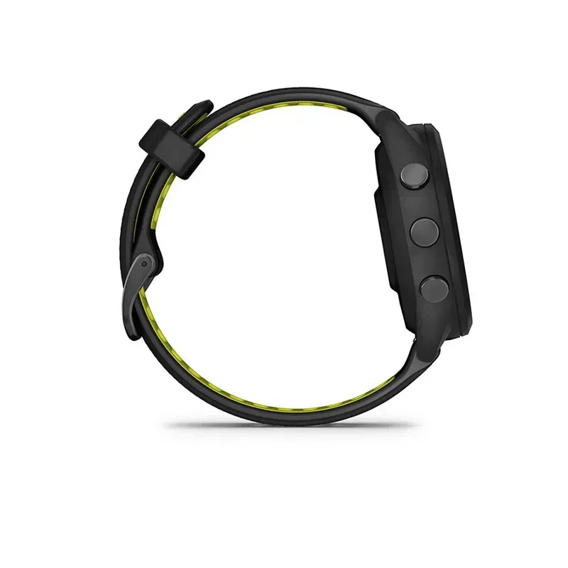 Garmin Forerunner 265S Music Watch in Black/Black/Amp Yellow-4