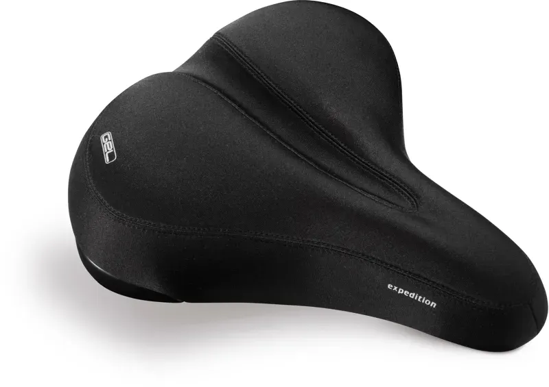 2019 Specialized Expedition Gel Commuter Bike Saddle in Black