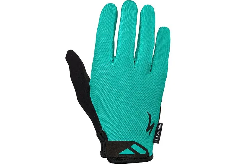 Specialized Women's Body Geometry Sport Gel Gloves in Acid Mint-1