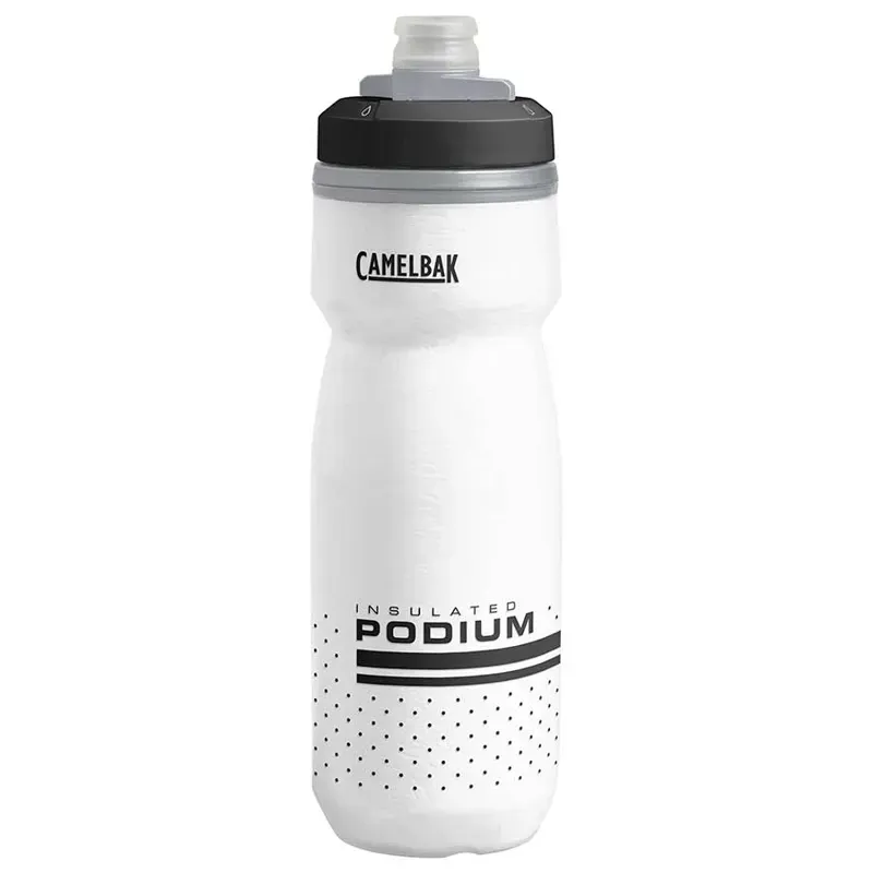 Camelbak Podium Chill 21oz/620ml Bottle in White/Black