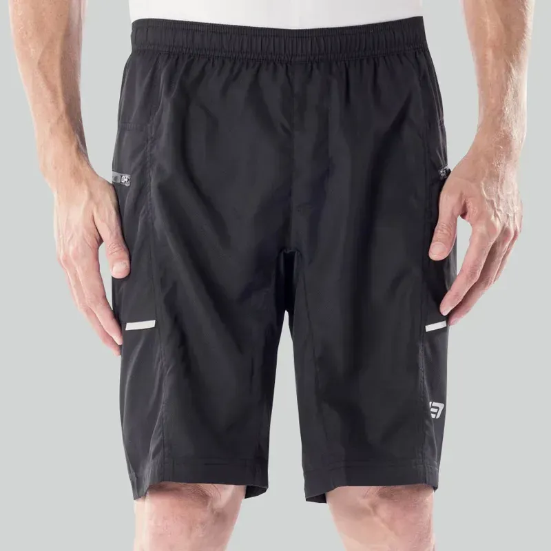 Bellwether Men's Ultralight Gel Baggies Shorts in Black