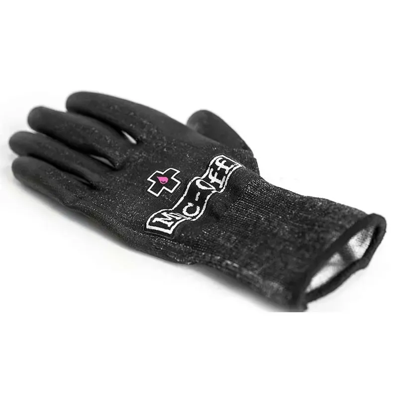 Muc-Off Mechanics Gloves - Black Full Finger Medium