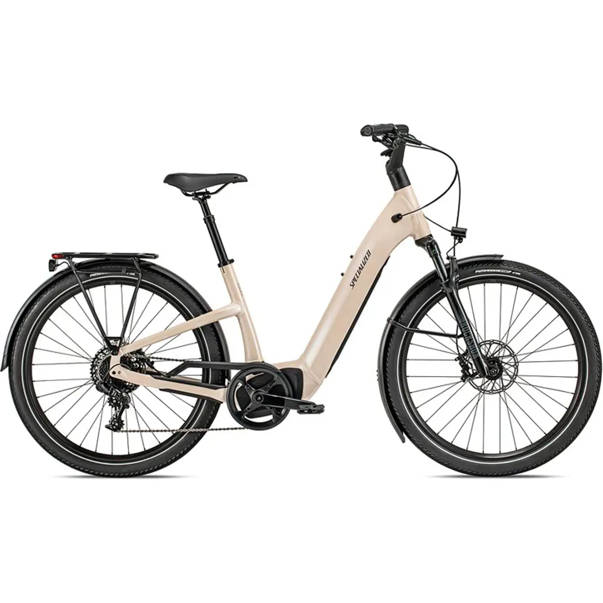 como electric bicycle Turbo 4.0 up tires for superior stability Specialized Turbo Como 5.0 Electric