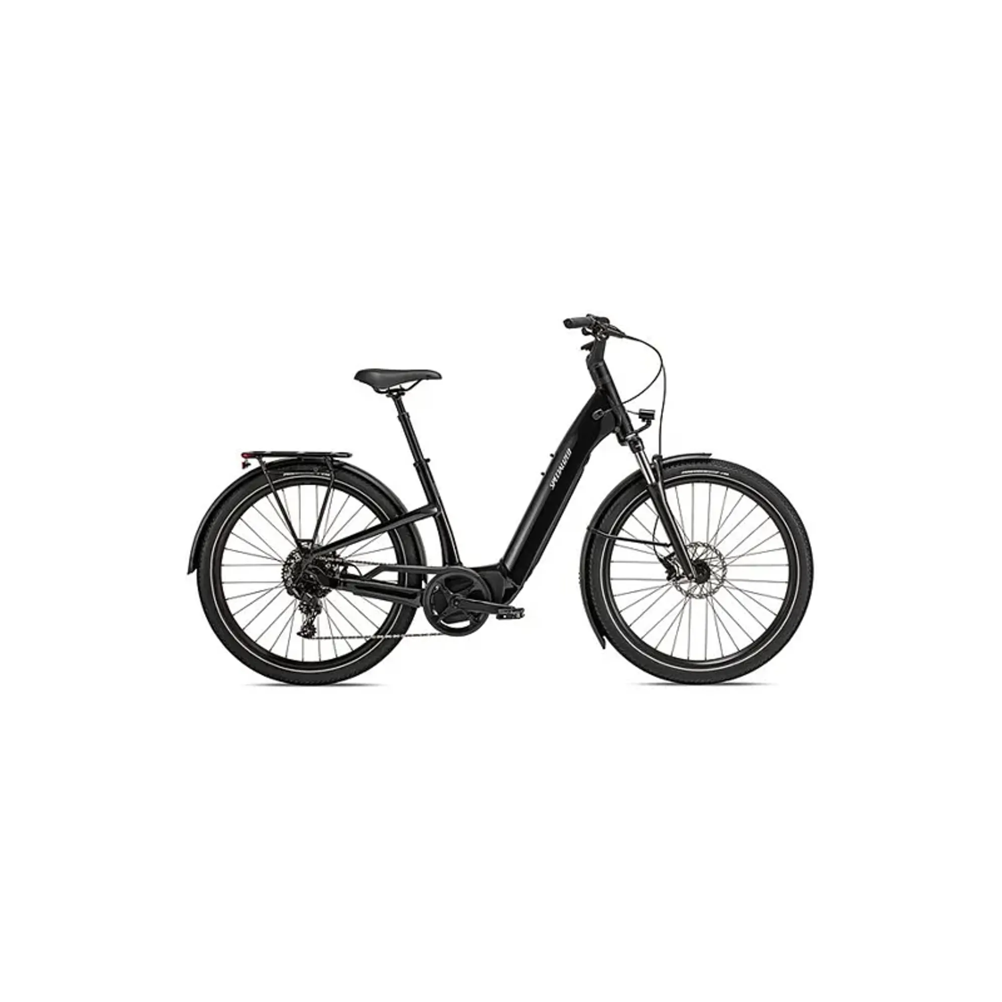 Specialized Turbo Como 4.0 Electric City Bike in Black/Silver Specialized Turbo Como 4.0 Electric City Bike in Black/Silver