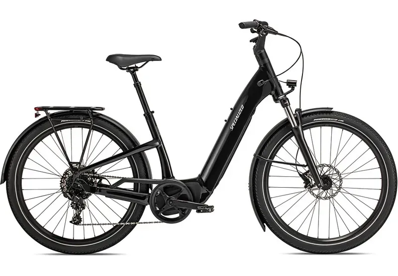 Specialized Turbo Como 4.0 Electric Bike in Cast Black/Silver Reflective