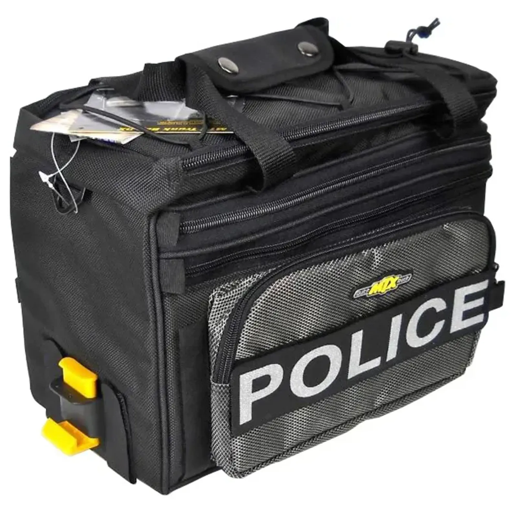 Topeak MTX DX Trunkbag w/ Police Logo in Black
