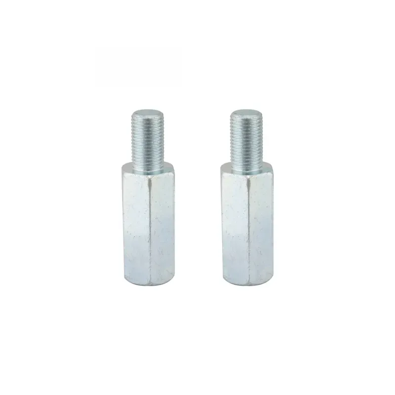 Sunlite Adjustable 20-6 8x50x26-tpi Axle Bolt Adapter 2-pack in Silver