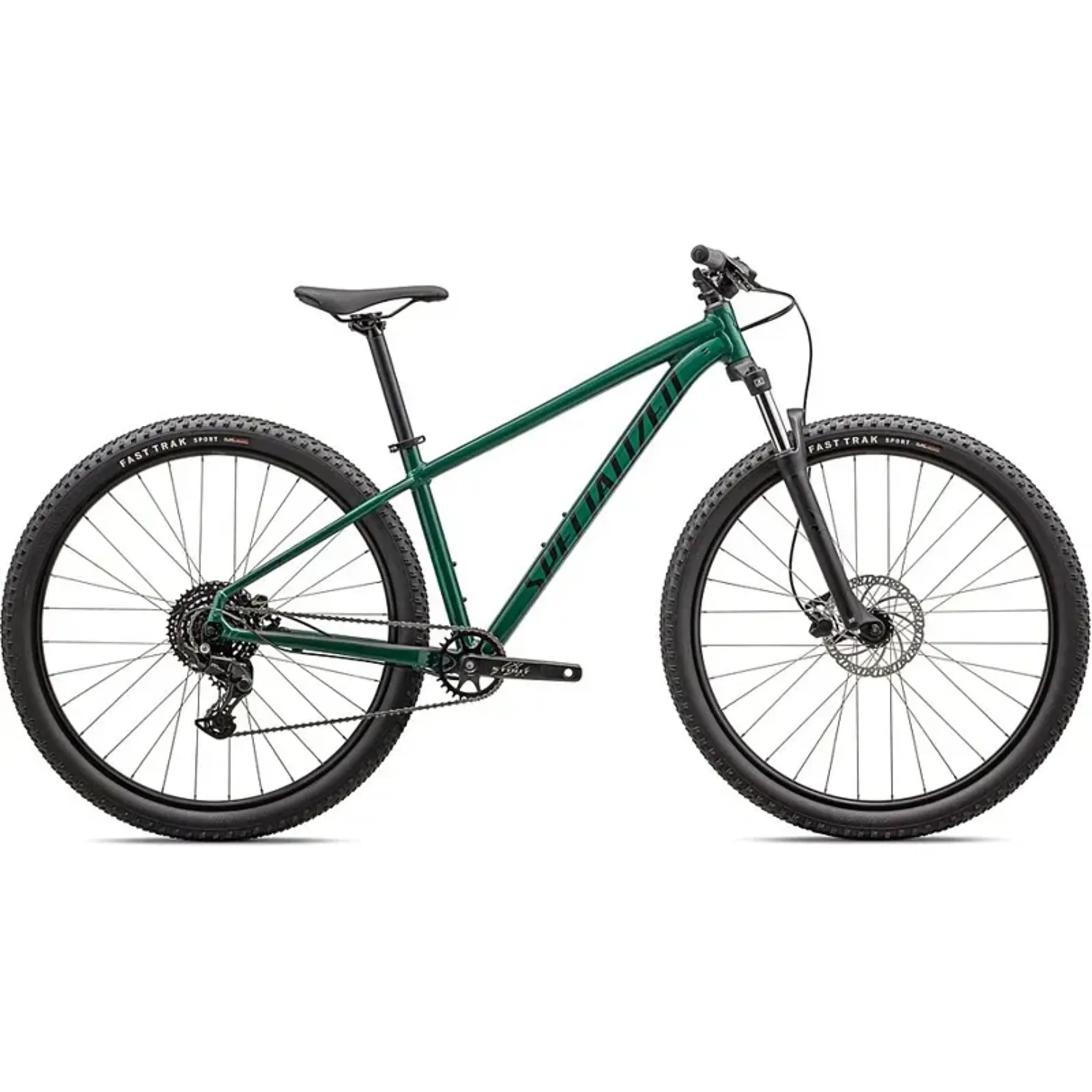 Specialized Rockhopper Sport Trail Bike in Pine Green/Obsidian