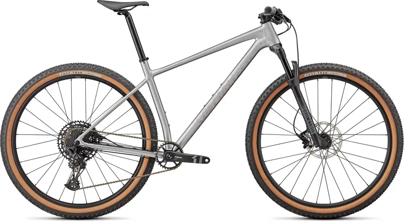Specialized Chisel Comp Hardtail Mountain Bike in Silver