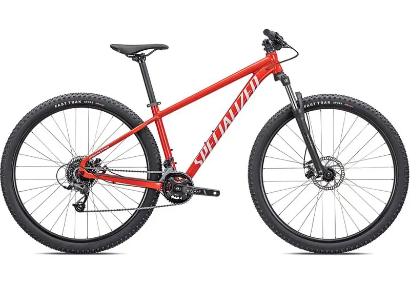 Specialized Rockhopper 29 Trail Bike in Flo Red/White-1