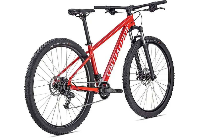 Specialized Rockhopper 29 Trail Bike in Flo Red/White-3
