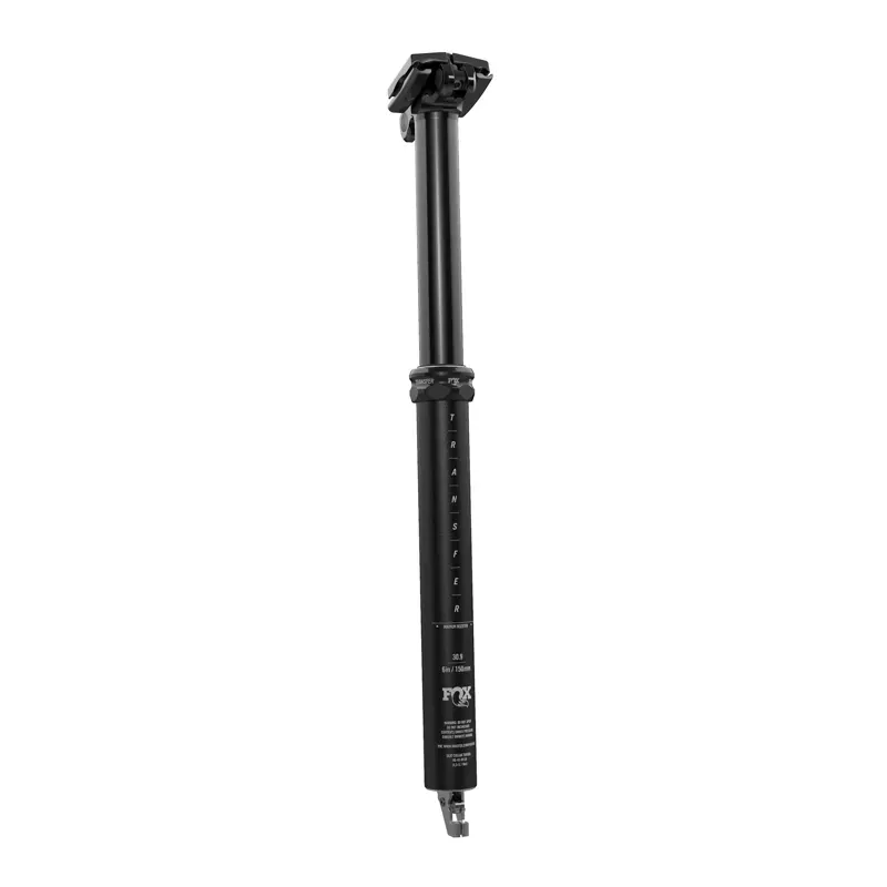 FOX Transfer Performance Series Elite Dropper Seatpost - 30.9 125 Mm Internal Routing Anodized Upper Black Adized