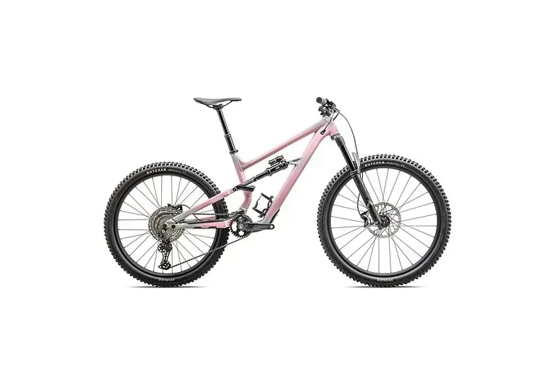 Specialized Status 2 140 Mountain Bike In Satin Cool Gray/Desert Rose/Black