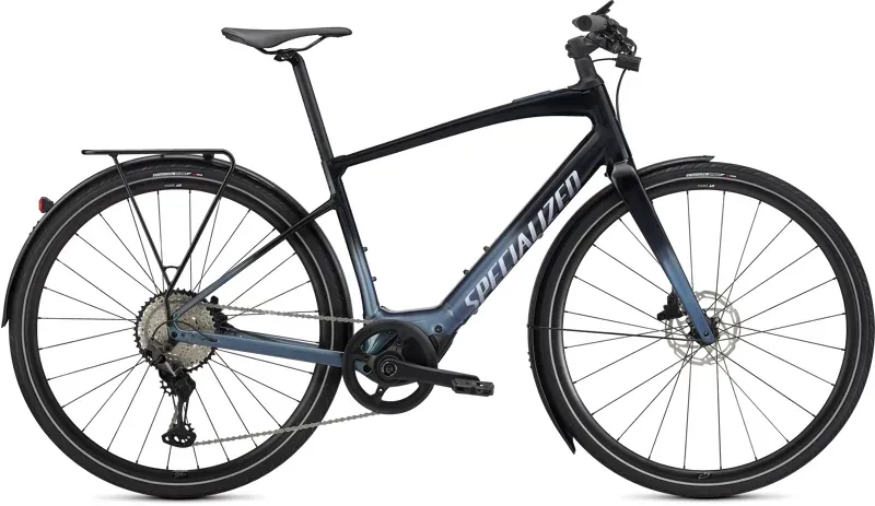 Specialized Turbo Vado SL 5.0 EQ Electric Hybrid Bike in Black