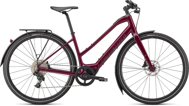 Specialized Turbo Vado SL 4.0 EQ Electric Hybrid Bike in Red