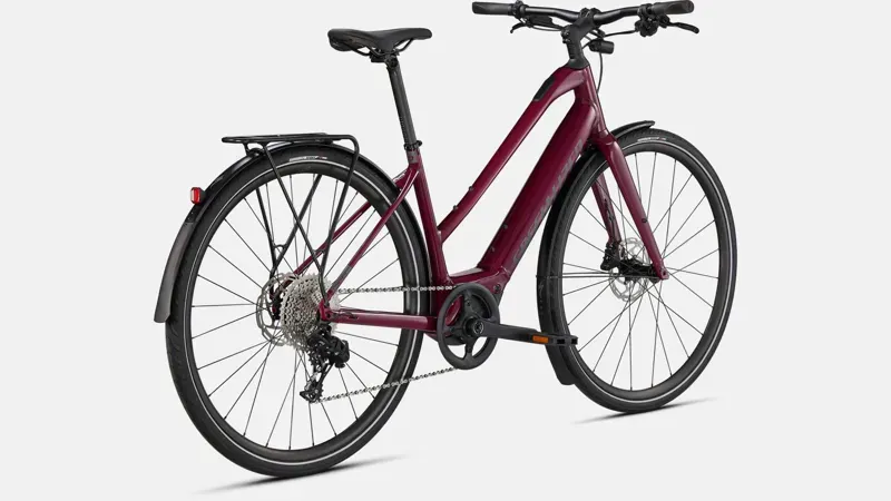 Specialized Turbo Vado SL 4.0 EQ Electric Hybrid Bike in Red-6