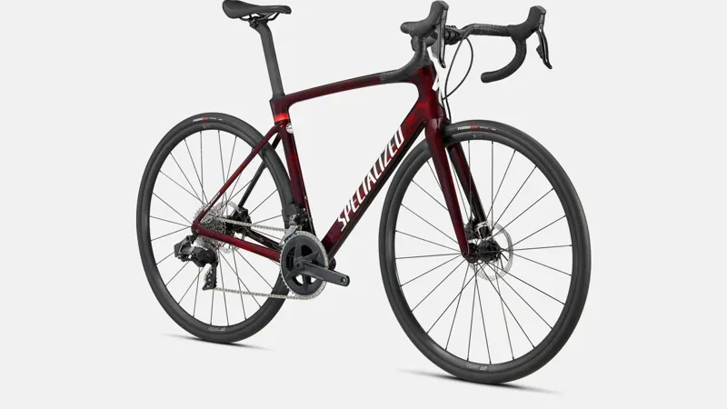 Specialized Roubaix Comp Carbon Road Bike in Red-6